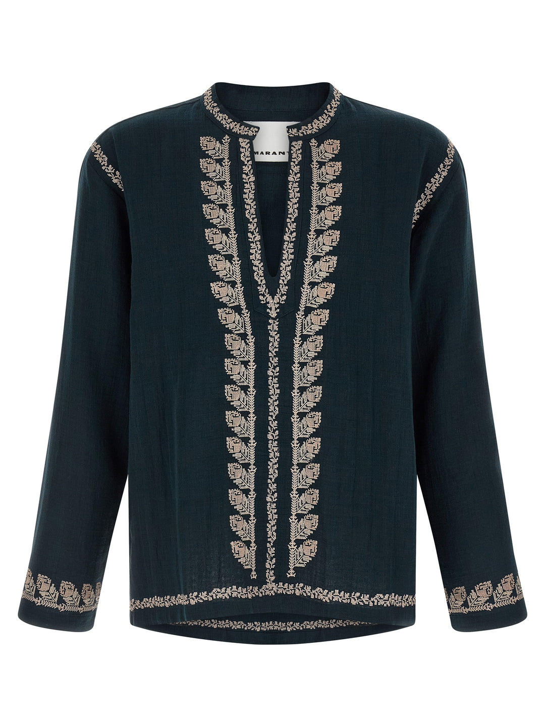 Isabel Marant Blue Cotton Blouse