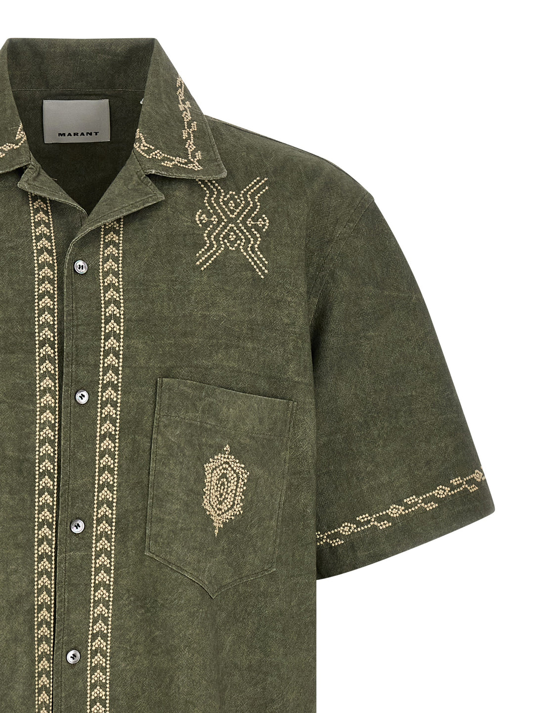 Isabel Marant Bicolor Cotton Blouse