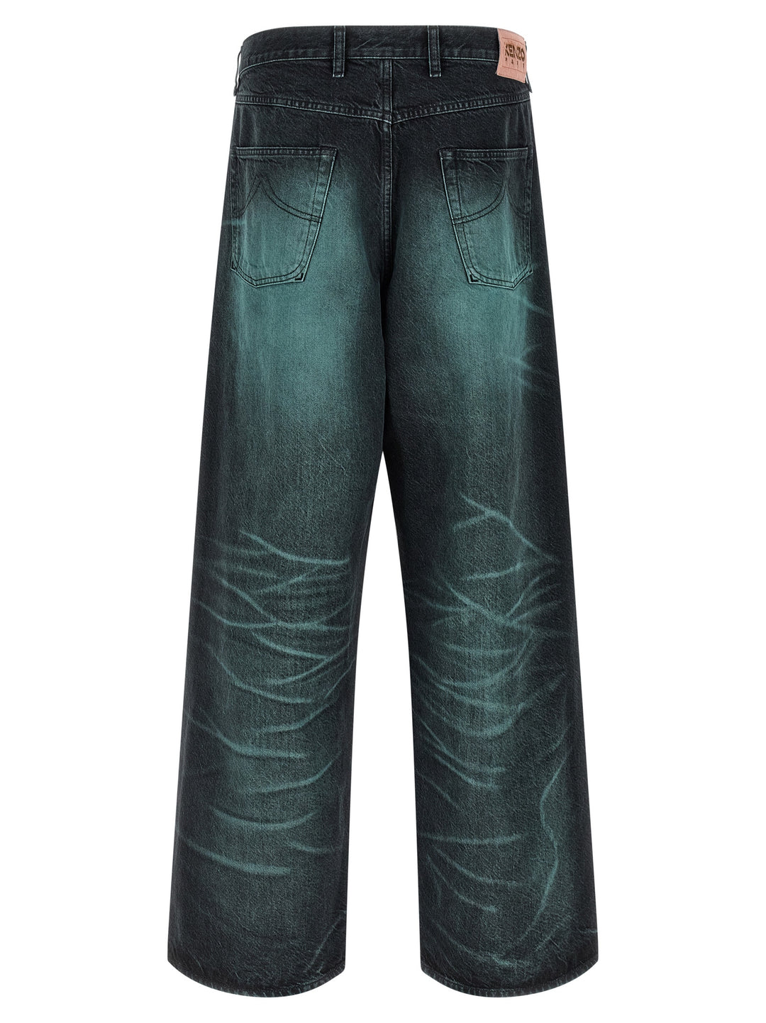Kenzo Blue Cotton Jeans Denim