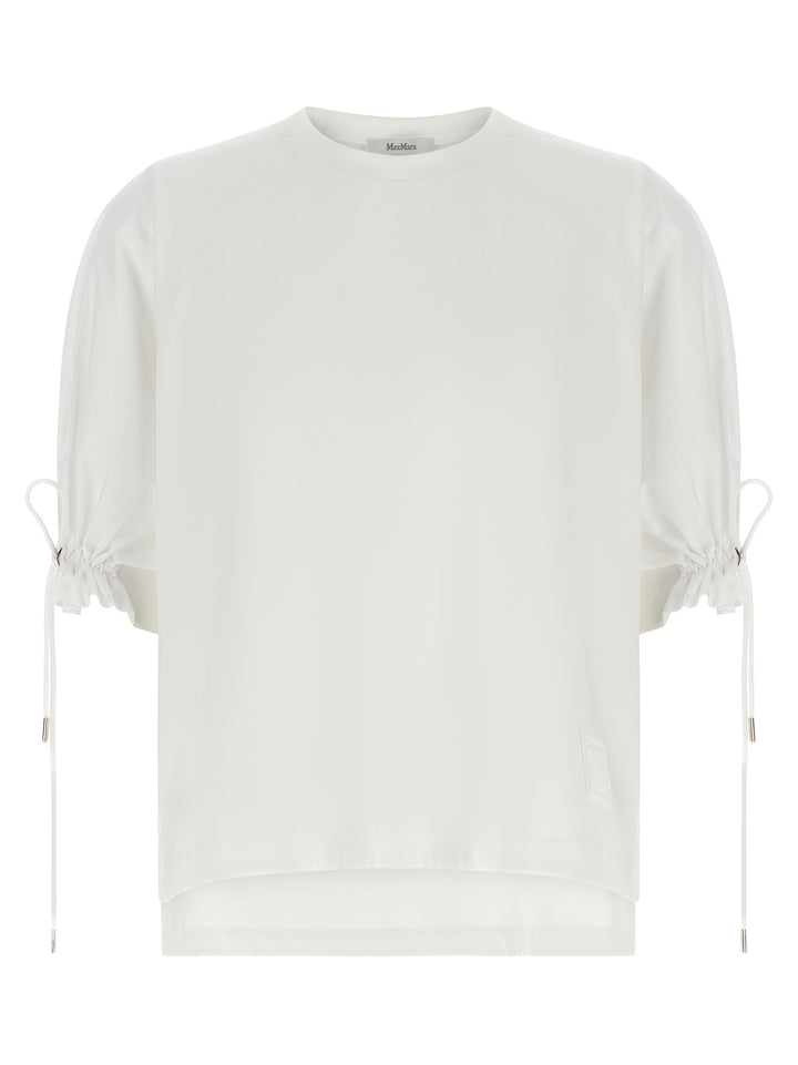 Max Mara White Polyamide T-Shirt