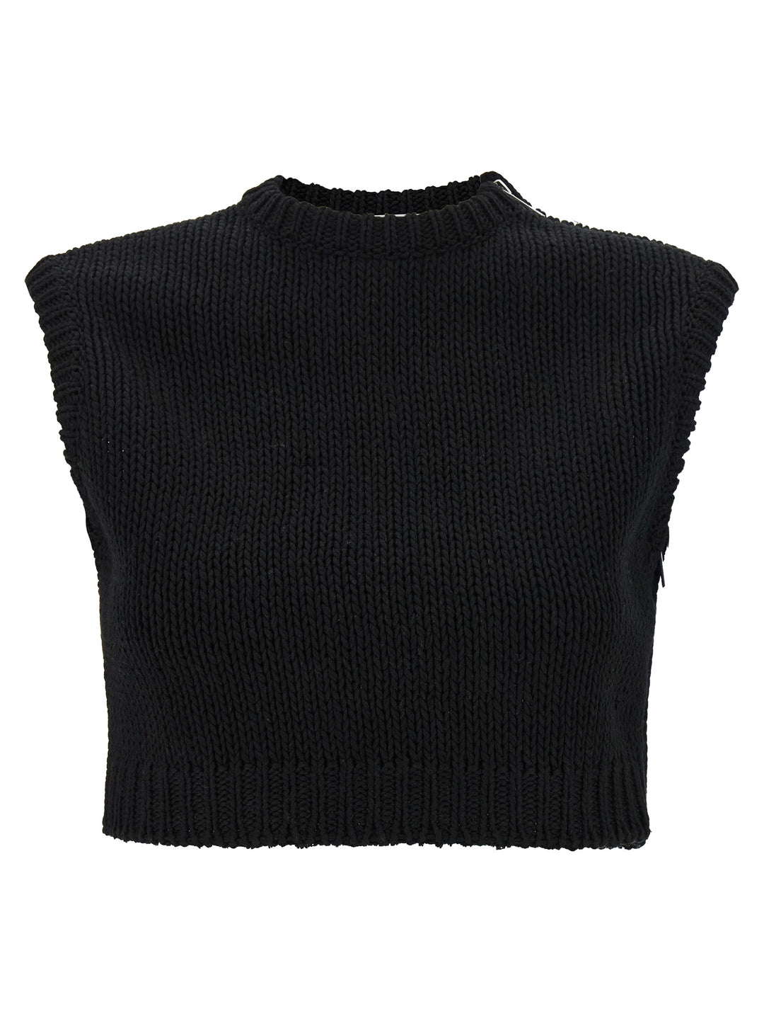 Max Mara Black Cotton Cardigan