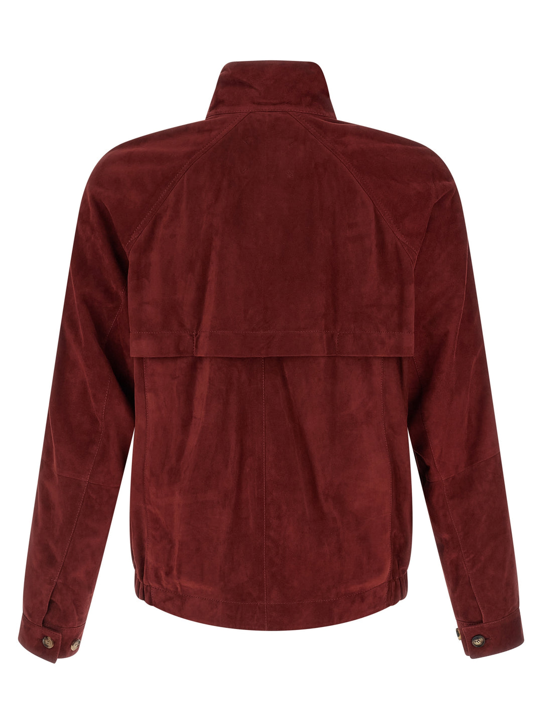 Brunello Cucinelli Multicolor Lamb Leather Leather Jacket