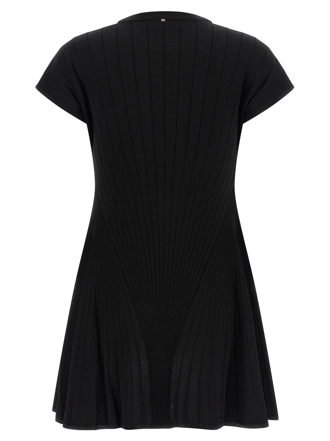 Sportmax Black Viscose Short Dress