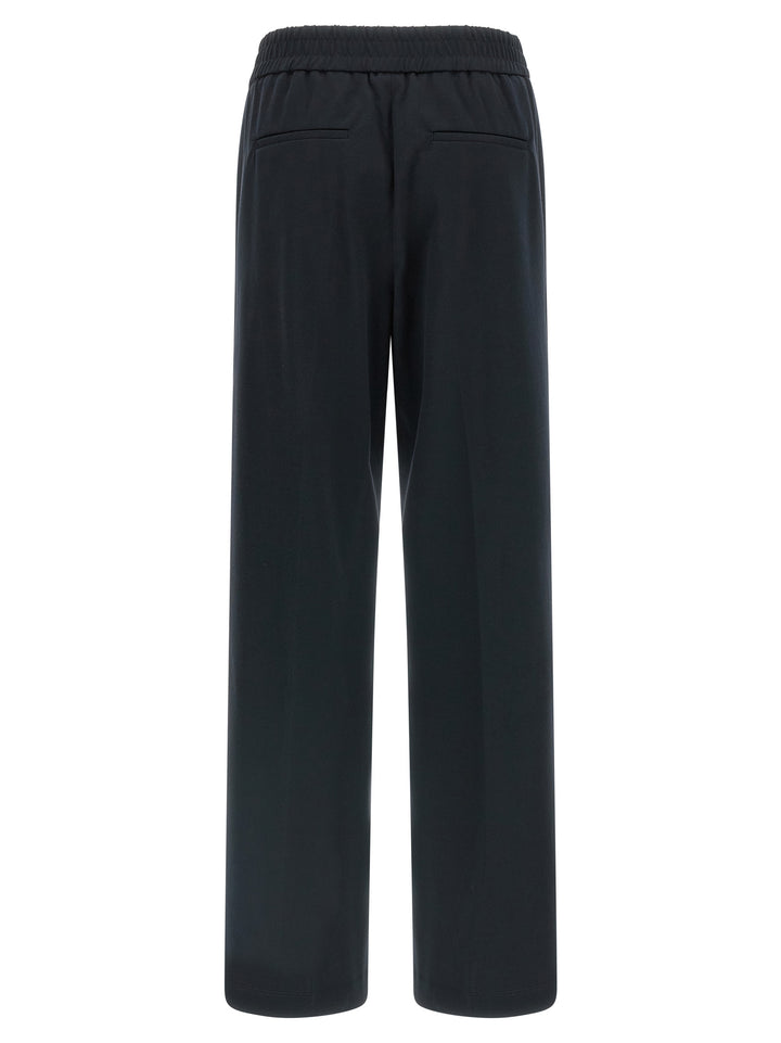 Peserico Blue Cotton Casual Pants