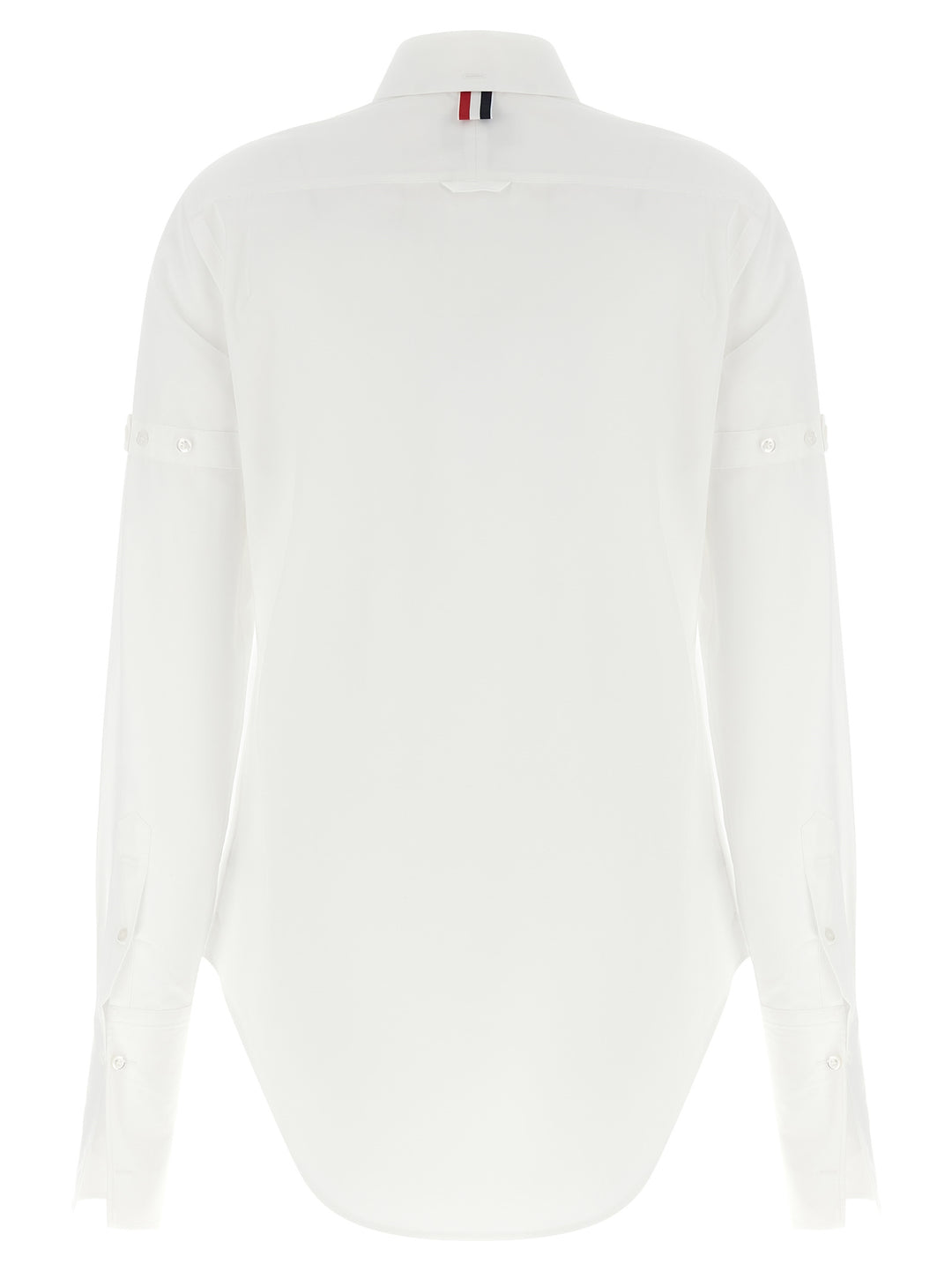 Thom Browne White Cotton Blouse