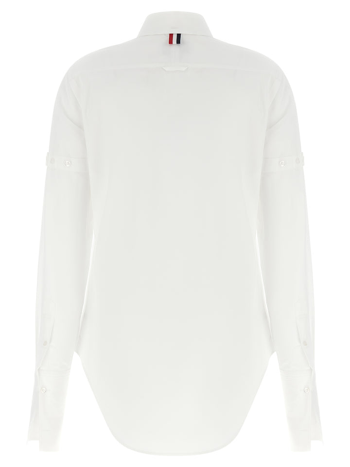 Thom Browne White Cotton Blouse