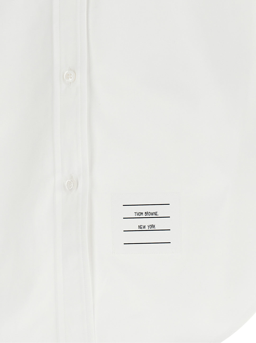 Thom Browne White Cotton Blouse