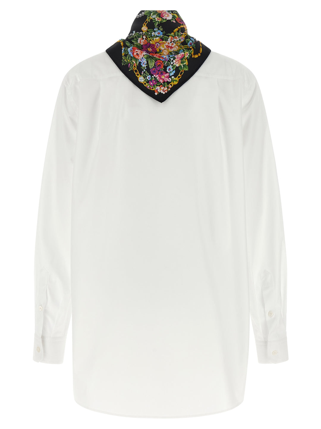 Dolce &amp; Gabbana White Cotton Blouse