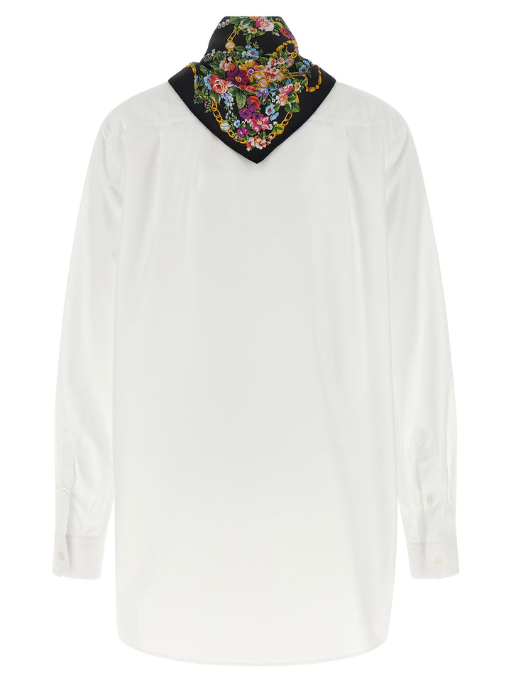 Dolce &amp; Gabbana White Cotton Blouse