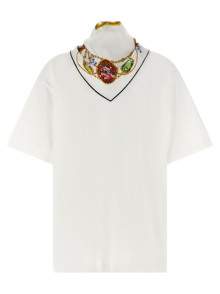 Dolce &amp; Gabbana White Cotton T-Shirt