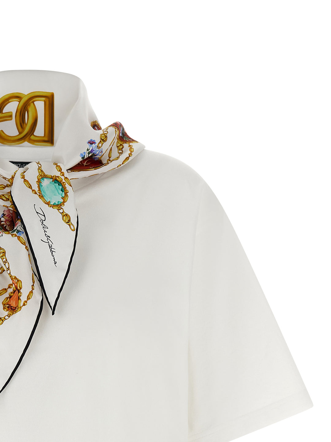 Dolce &amp; Gabbana White Cotton T-Shirt