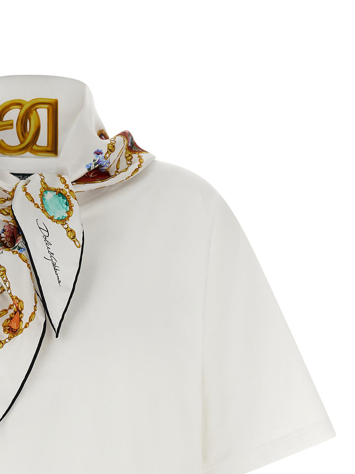 Dolce &amp; Gabbana White Cotton T-Shirt