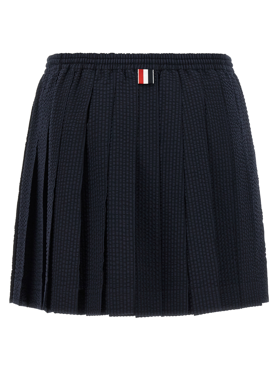 Thom Browne Blue Wool Long Skirt