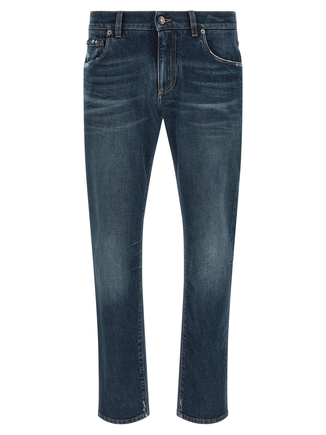 Dolce &amp; Gabbana Blue Cotton Jeans Denim