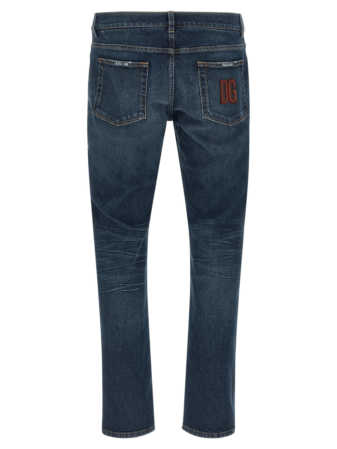 Dolce &amp; Gabbana Blue Cotton Jeans Denim
