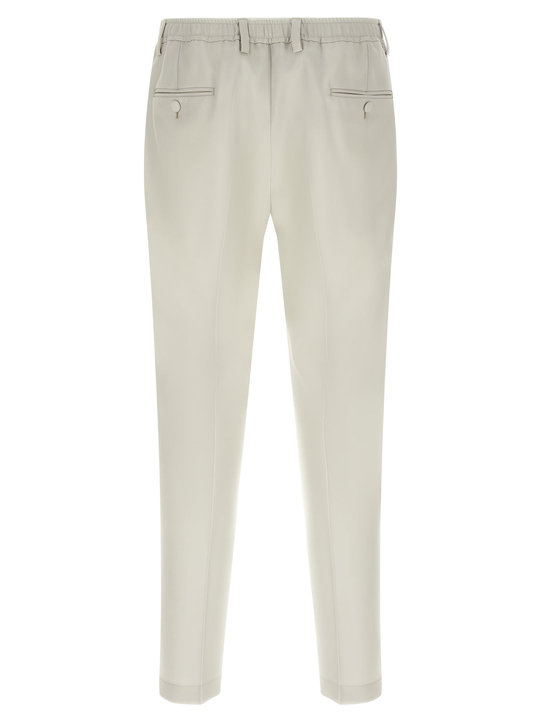 Dolce &amp; Gabbana Beige Virgin Wool Dress Pants