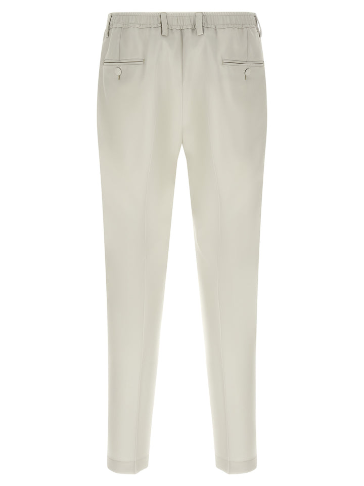 Dolce &amp; Gabbana Beige Virgin Wool Dress Pants