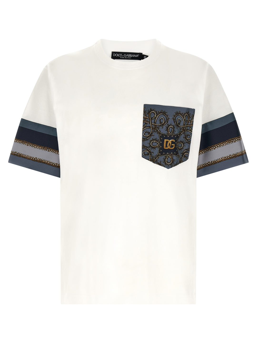 Dolce &amp; Gabbana White Cotton T-Shirt