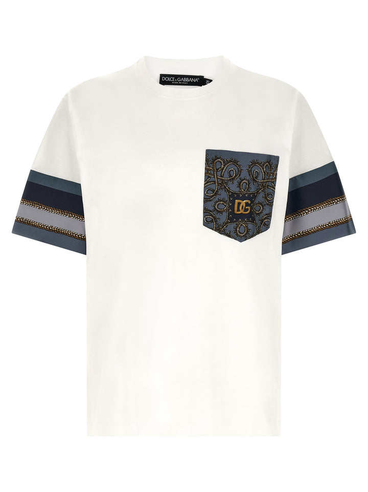 Dolce &amp; Gabbana White Cotton T-Shirt