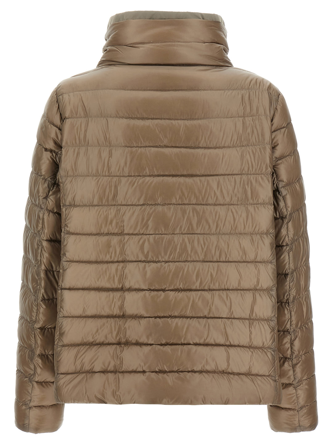 Herno Brown Polyamide Full-Length Jacket