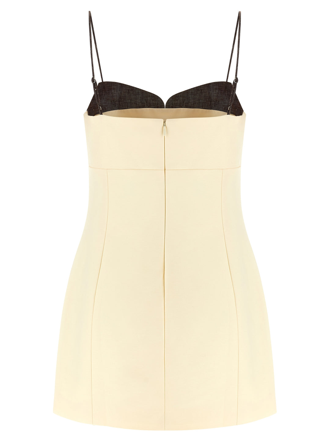 Entire Studios Beige Cotton Short Dress