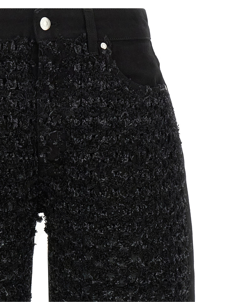 Stella McCartney Black Cotton Jeans Denim