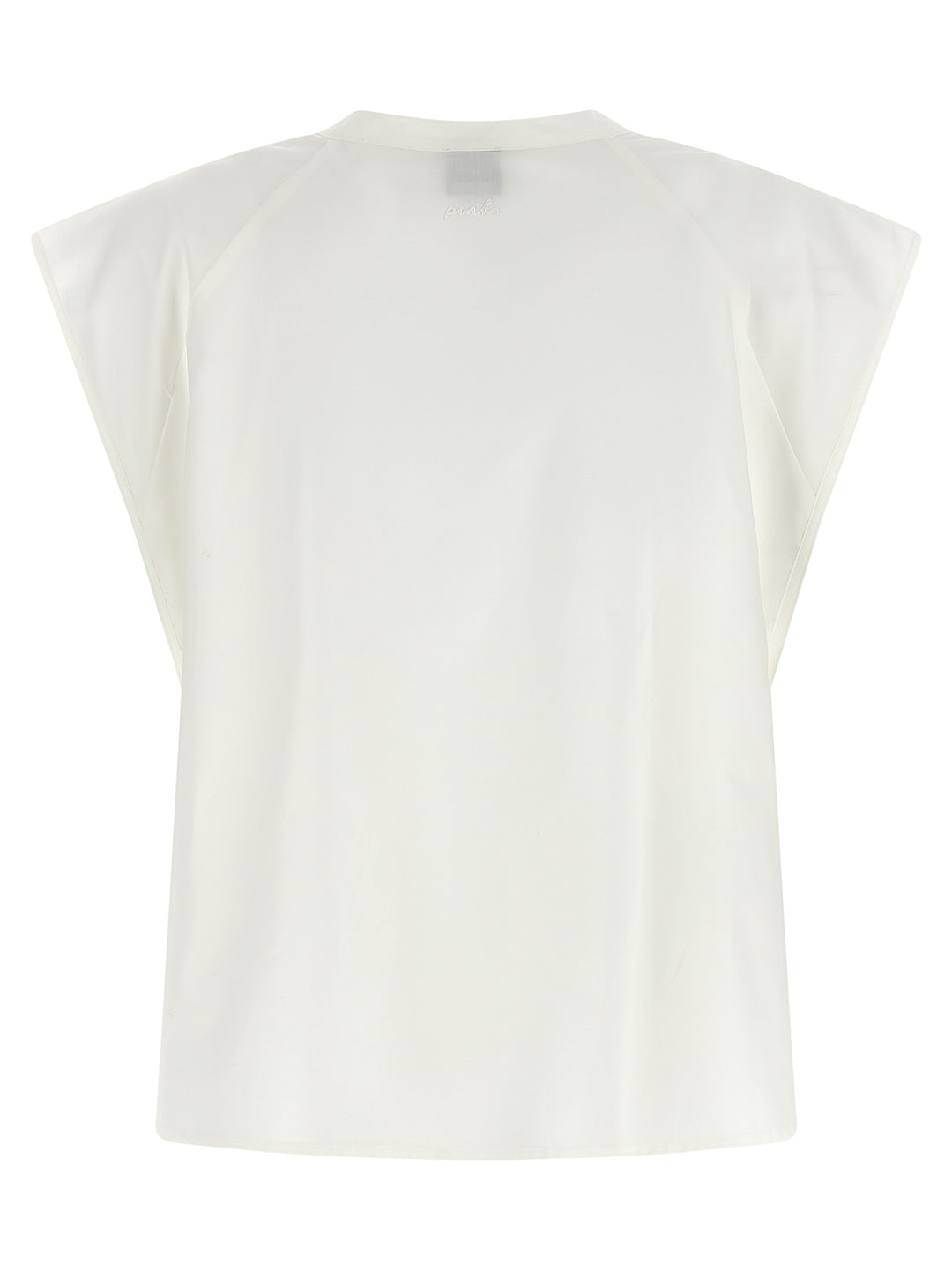 PINKO White Cotton Blouse