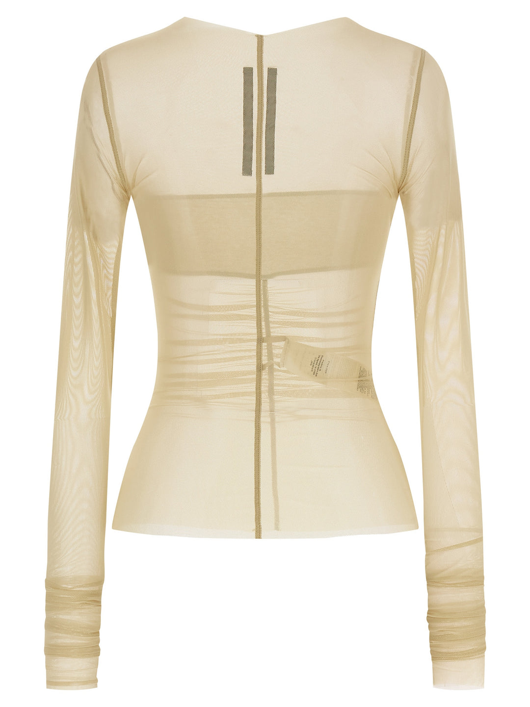 Rick Owens Beige Nylon Shirt