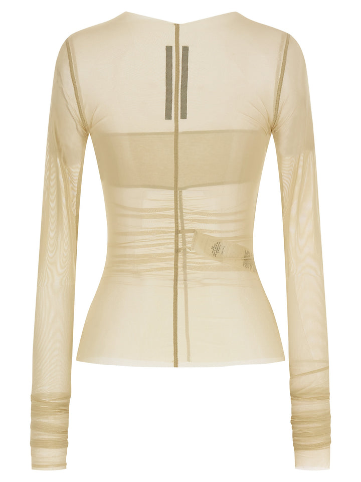 Rick Owens Beige Nylon Shirt