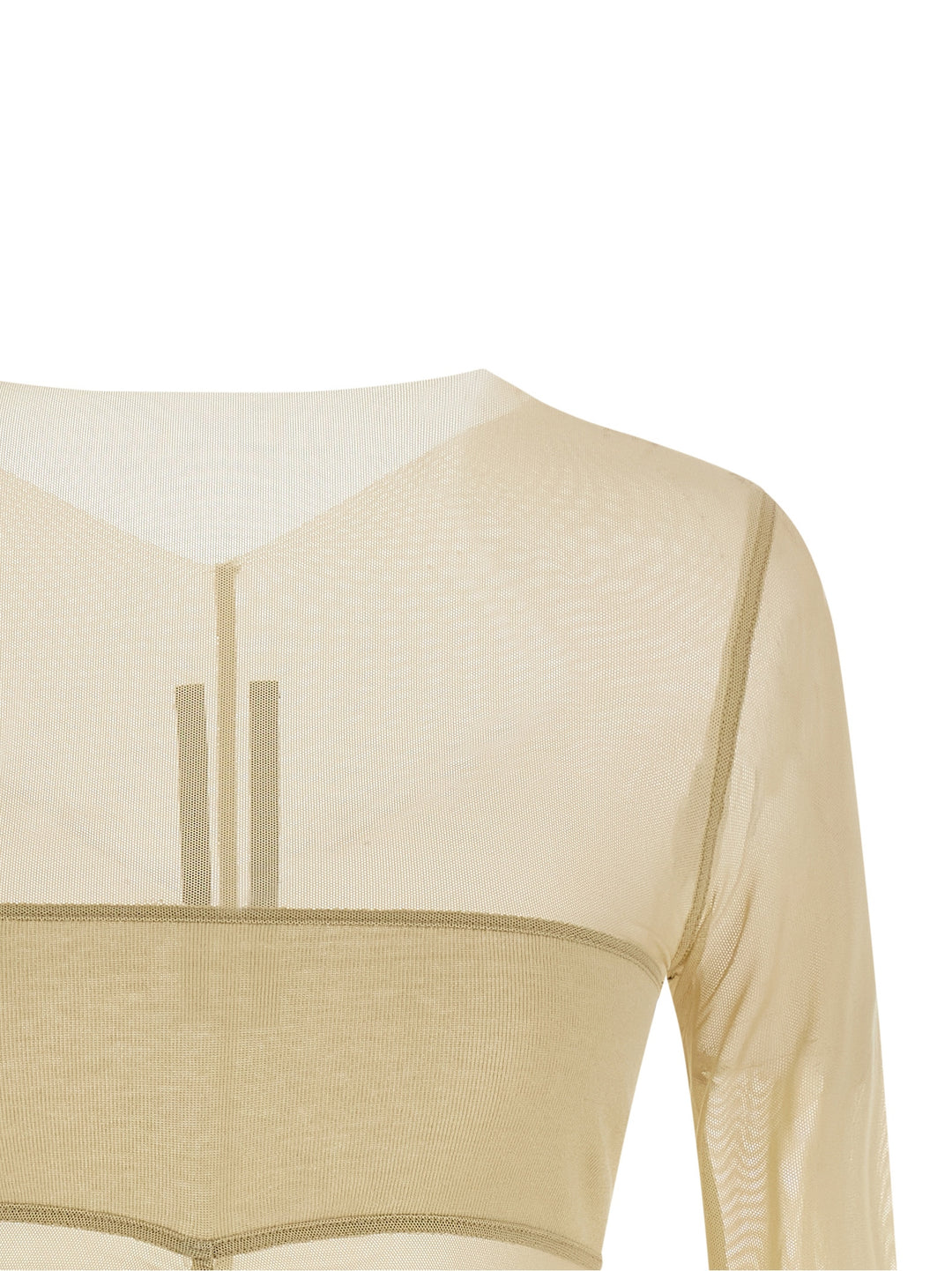 Rick Owens Beige Nylon Shirt