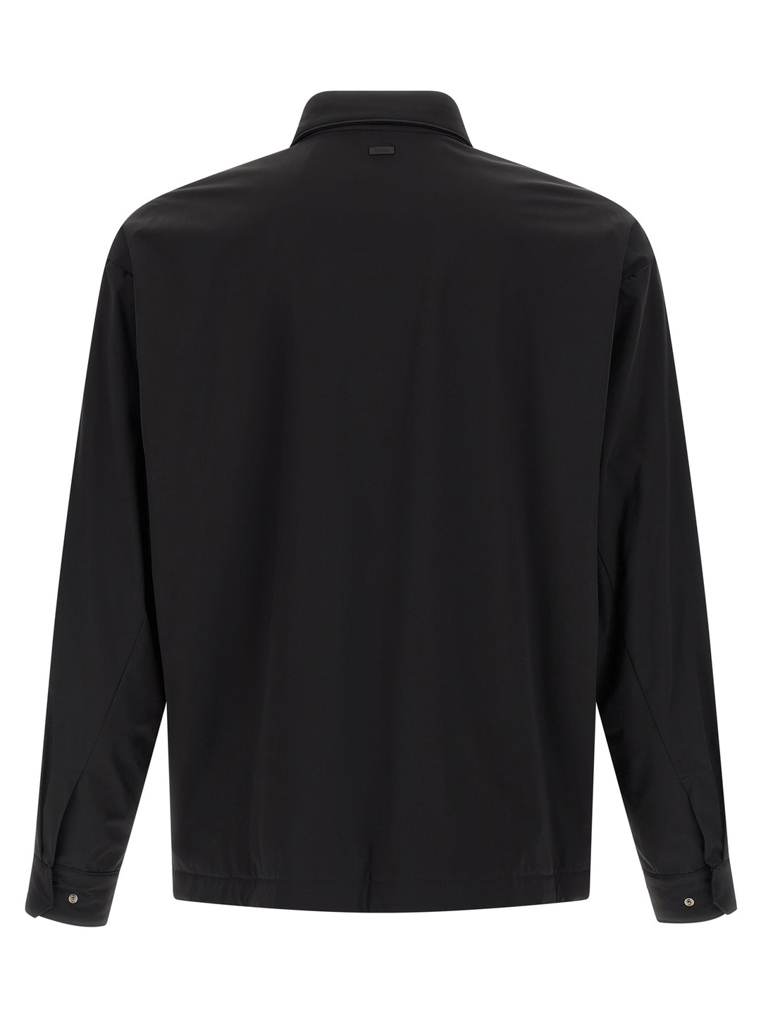 Herno Black Polyamide Shell Jacket