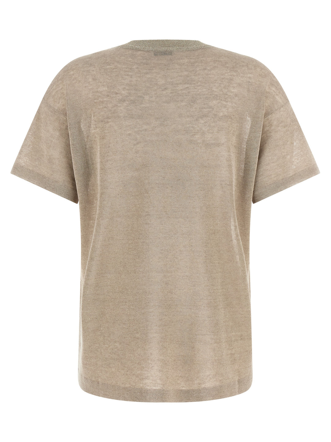 Brunello Cucinelli Beige Linen Cardigan
