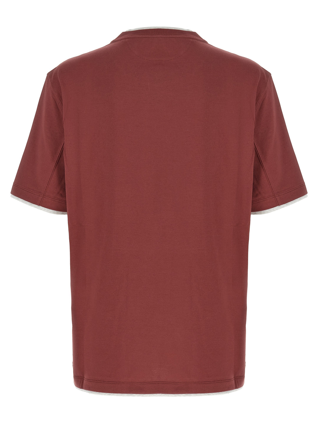 Brunello Cucinelli Multicolor Cotton T-Shirt