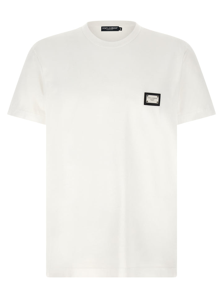Dolce &amp; Gabbana White Cotton T-Shirt