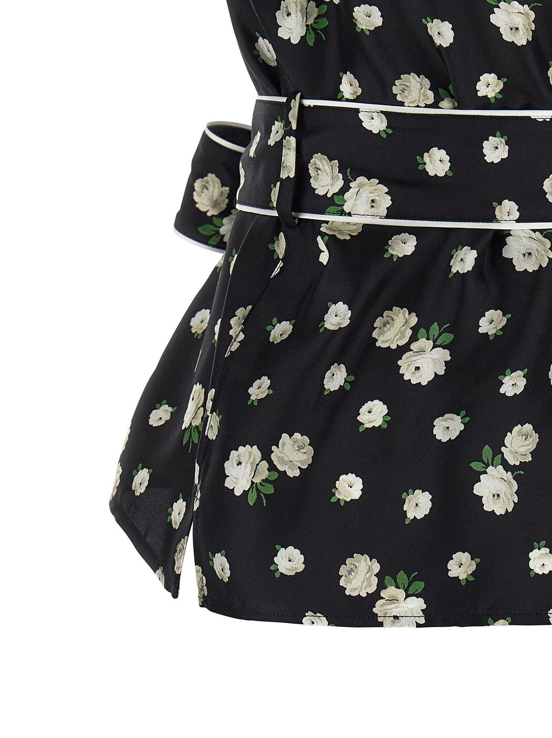 Dolce &amp; Gabbana Black Silk Blouse