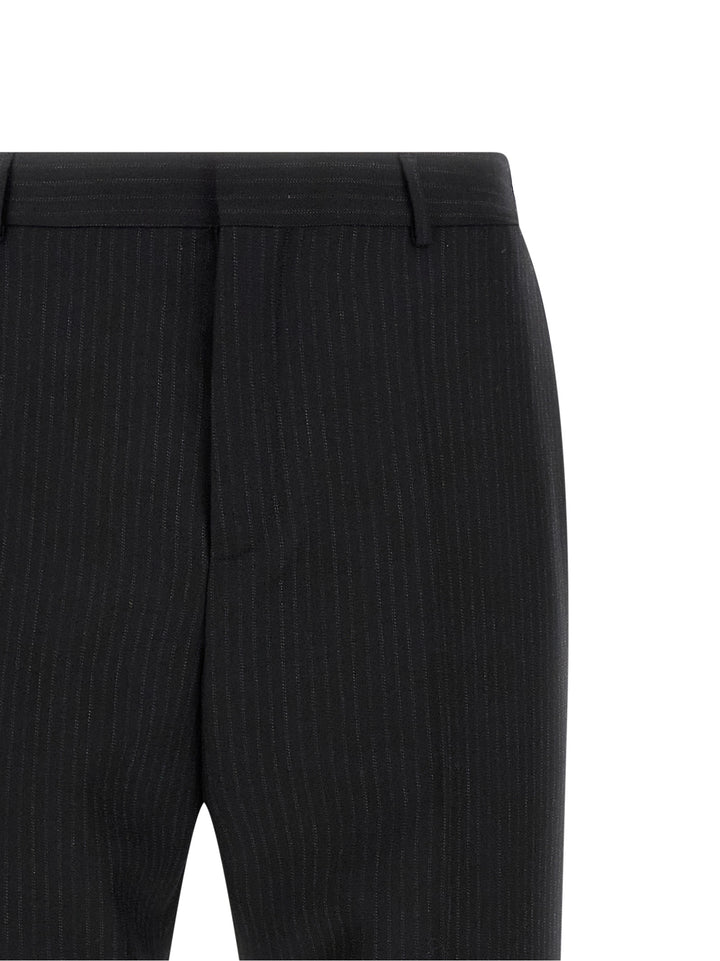 Saint Laurent Black Wool Dress Pants