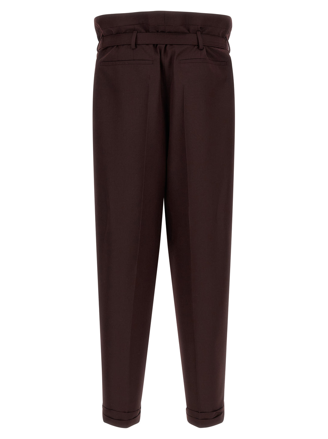 Saint Laurent Purple Wool Casual Pants