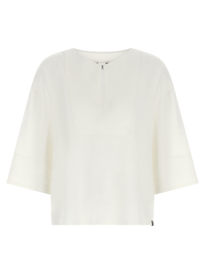 Max Mara White Linen Blouse