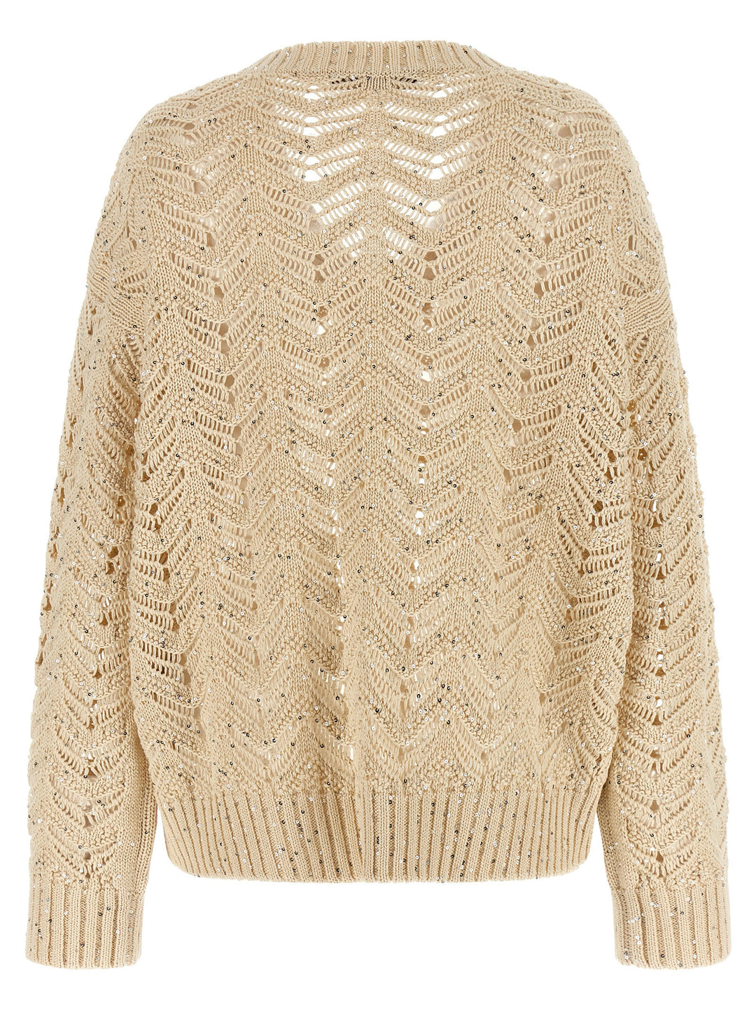 Max Mara Beige Cotton Cardigan