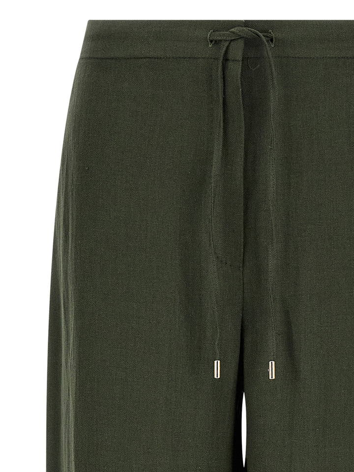 Max Mara Bicolor Linen Casual Pants