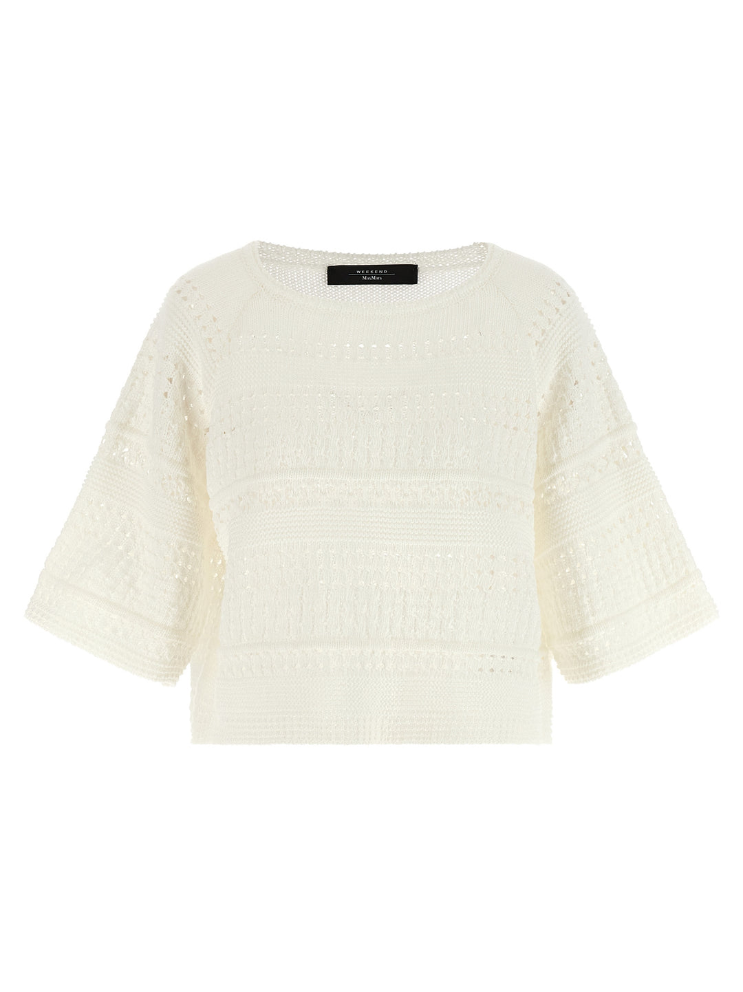 Max Mara White Cotton Cardigan