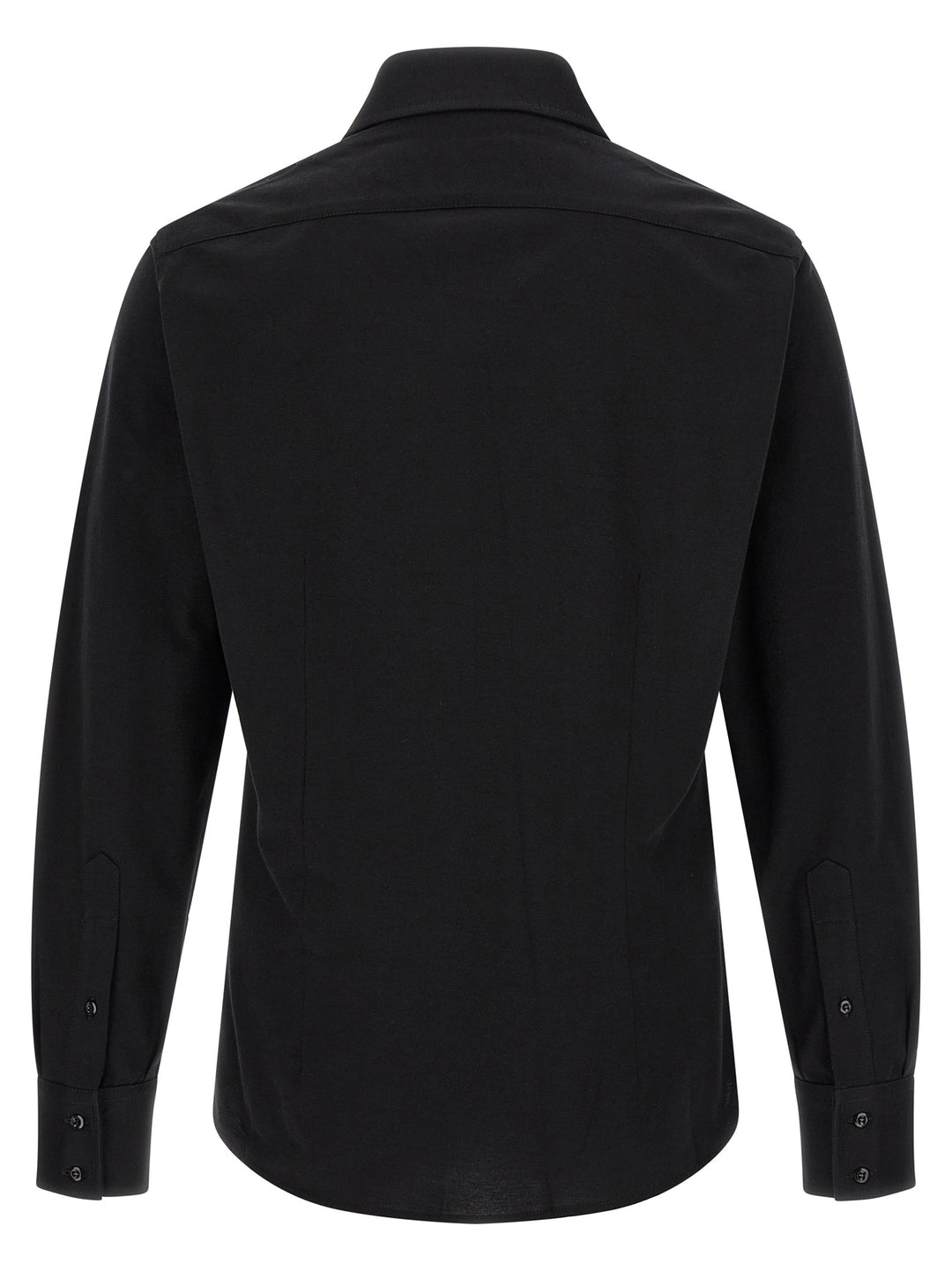 Brunello Cucinelli Black Cotton Blouse