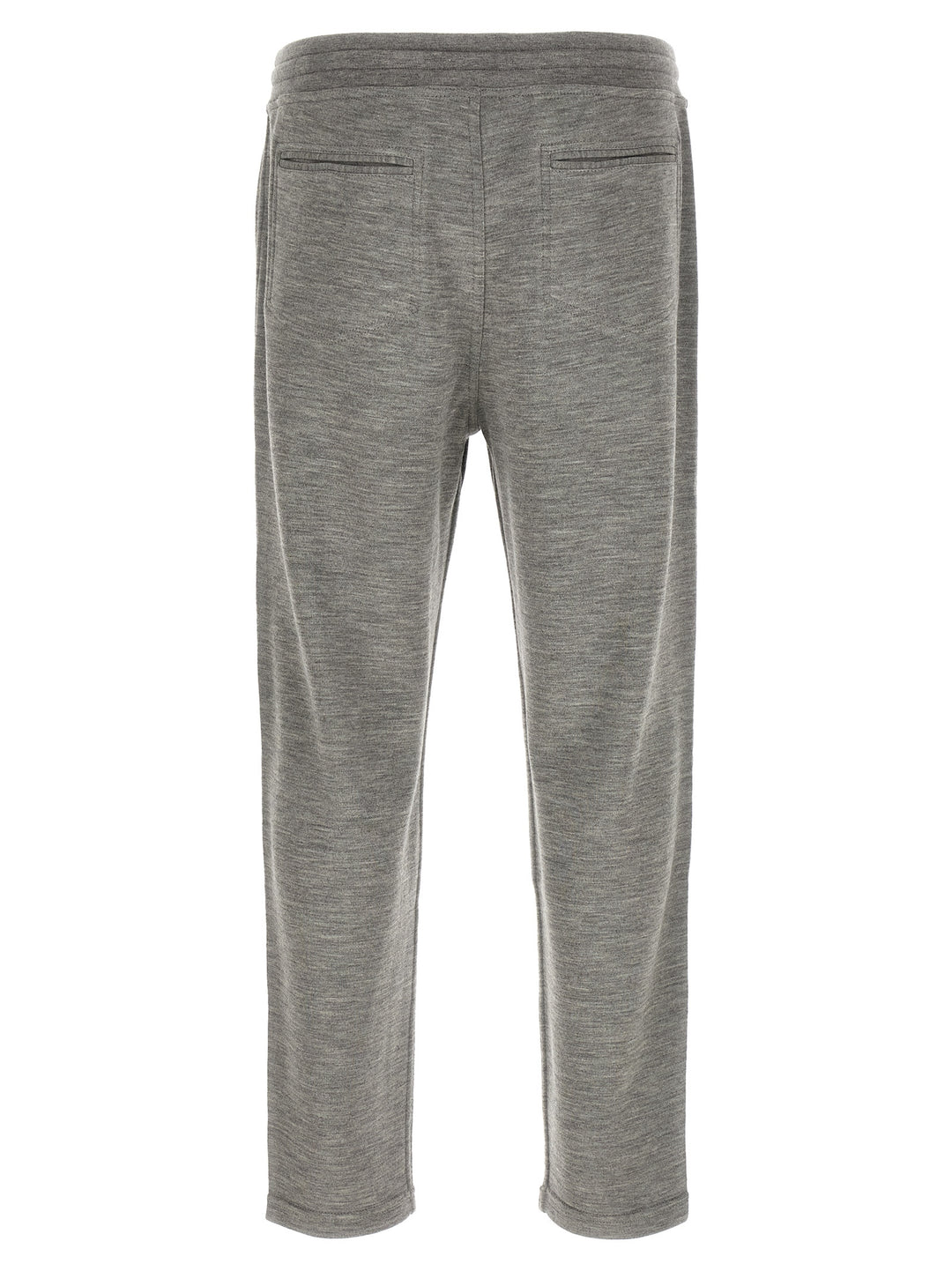 Brunello Cucinelli Gray Cashmere Joggers (Workout Pants)