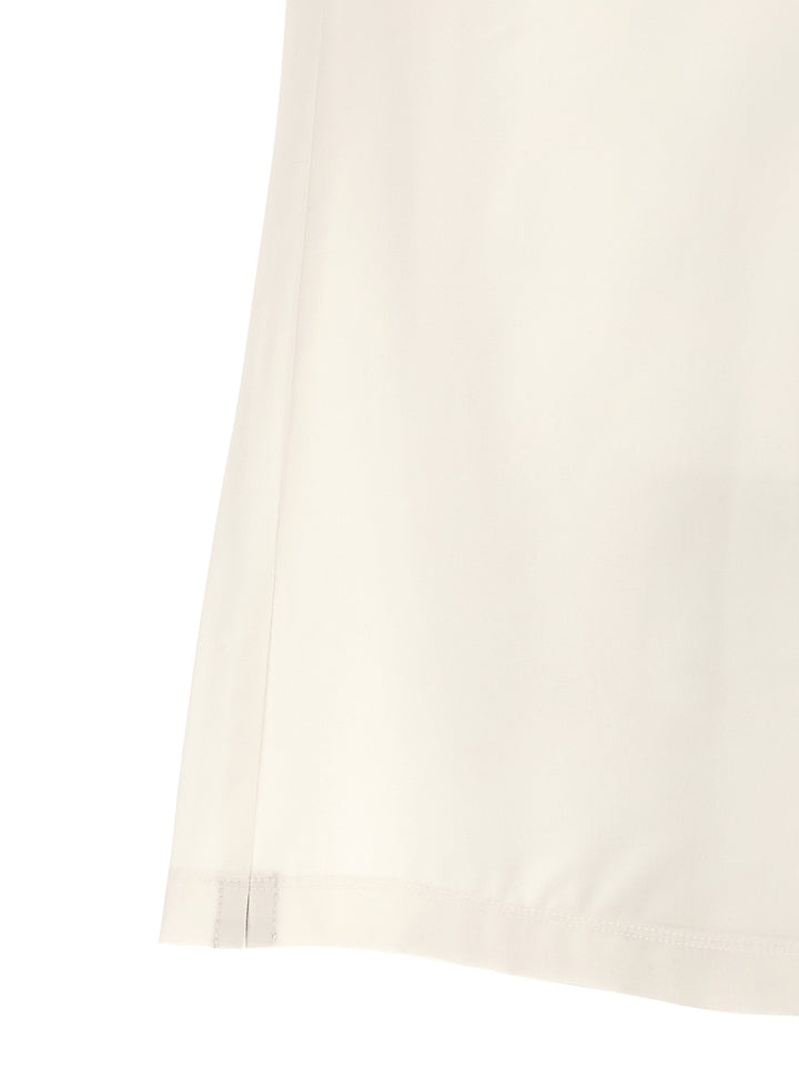 Brunello Cucinelli White Virgin Wool Polo Shirt