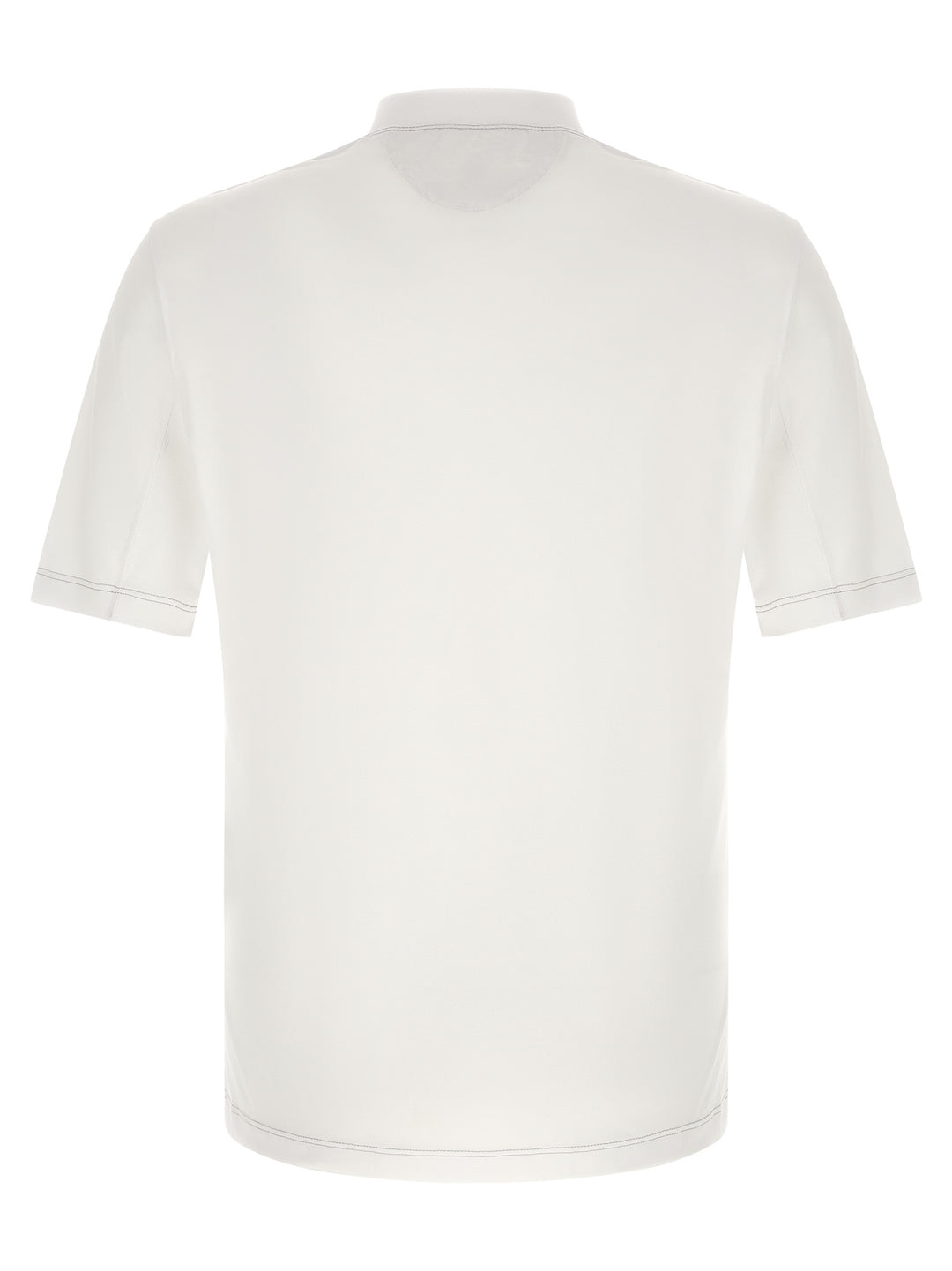 Brunello Cucinelli White Polyamide T-Shirt