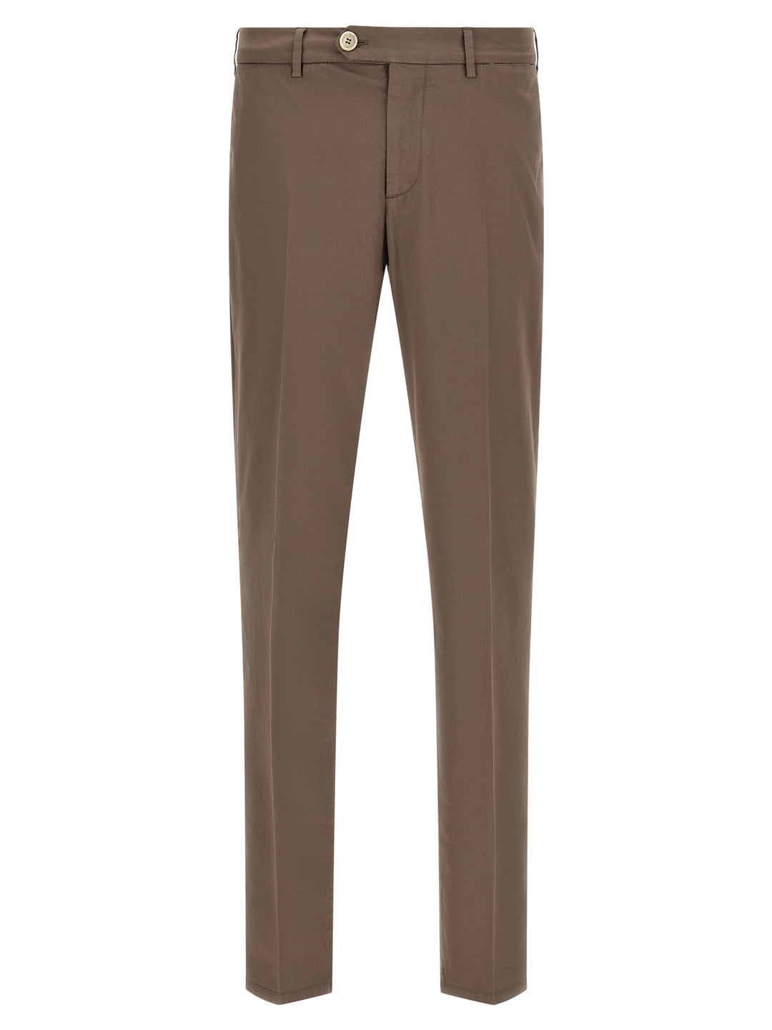 Brunello Cucinelli Beige Cotton Casual Pants