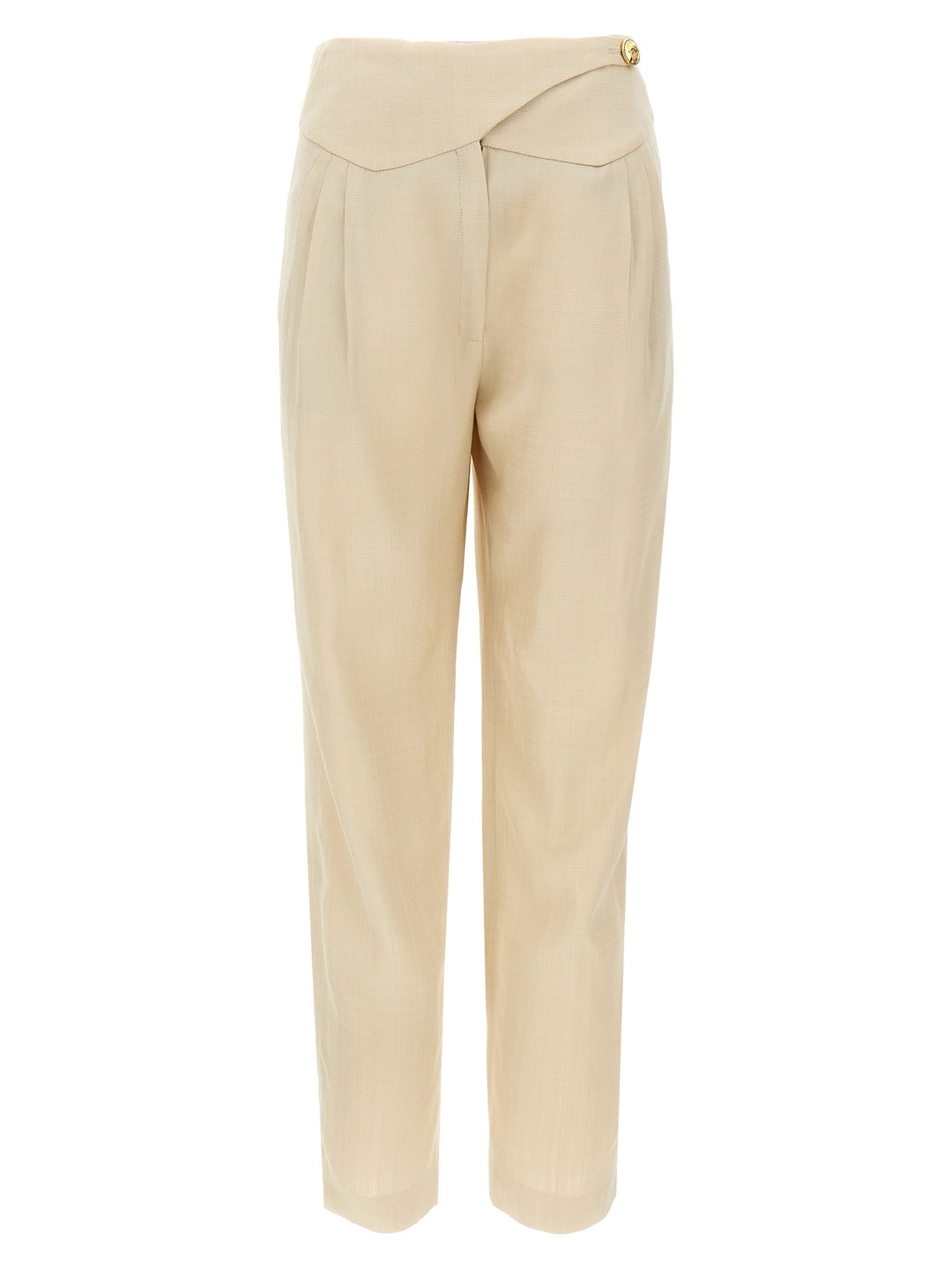 Blazé Milano Beige Viscose Dress Pants