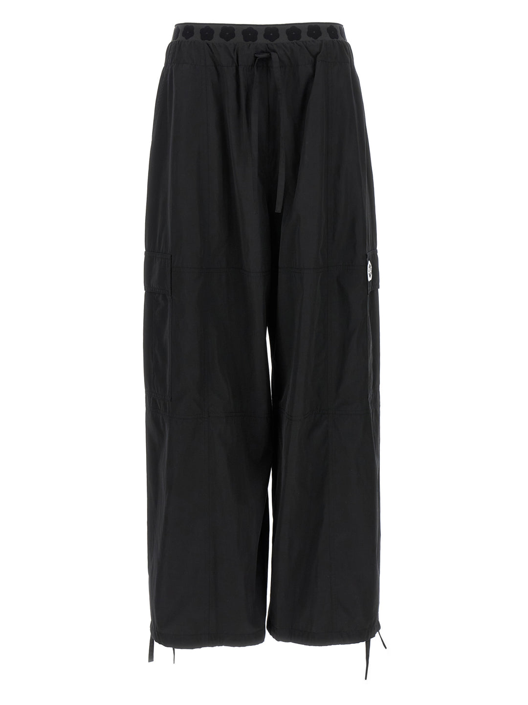 Kenzo Black Polyester Cargo Pants