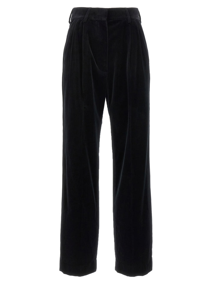 Blazé Milano Black Cotton Dress Pants