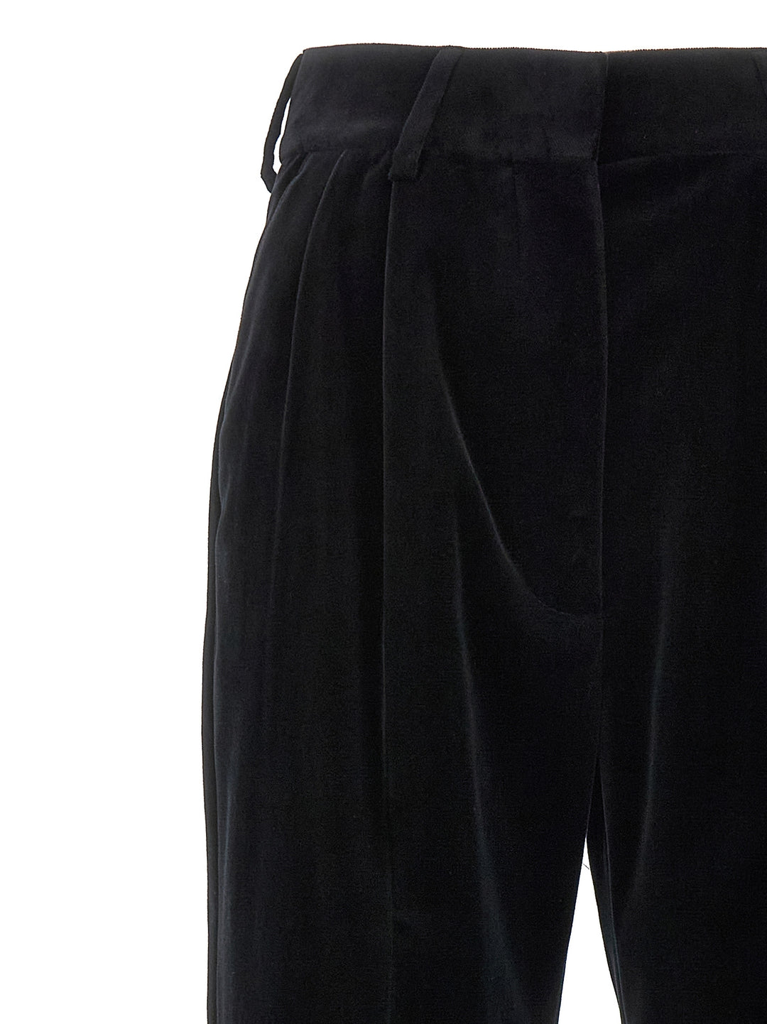 Blazé Milano Black Cotton Dress Pants